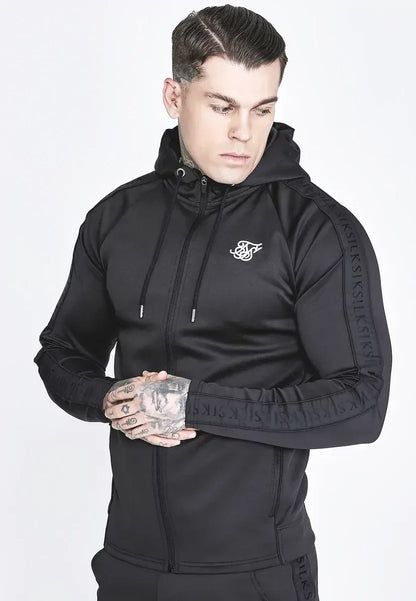 Fato de Treino Preto Malha elástica SikSilk