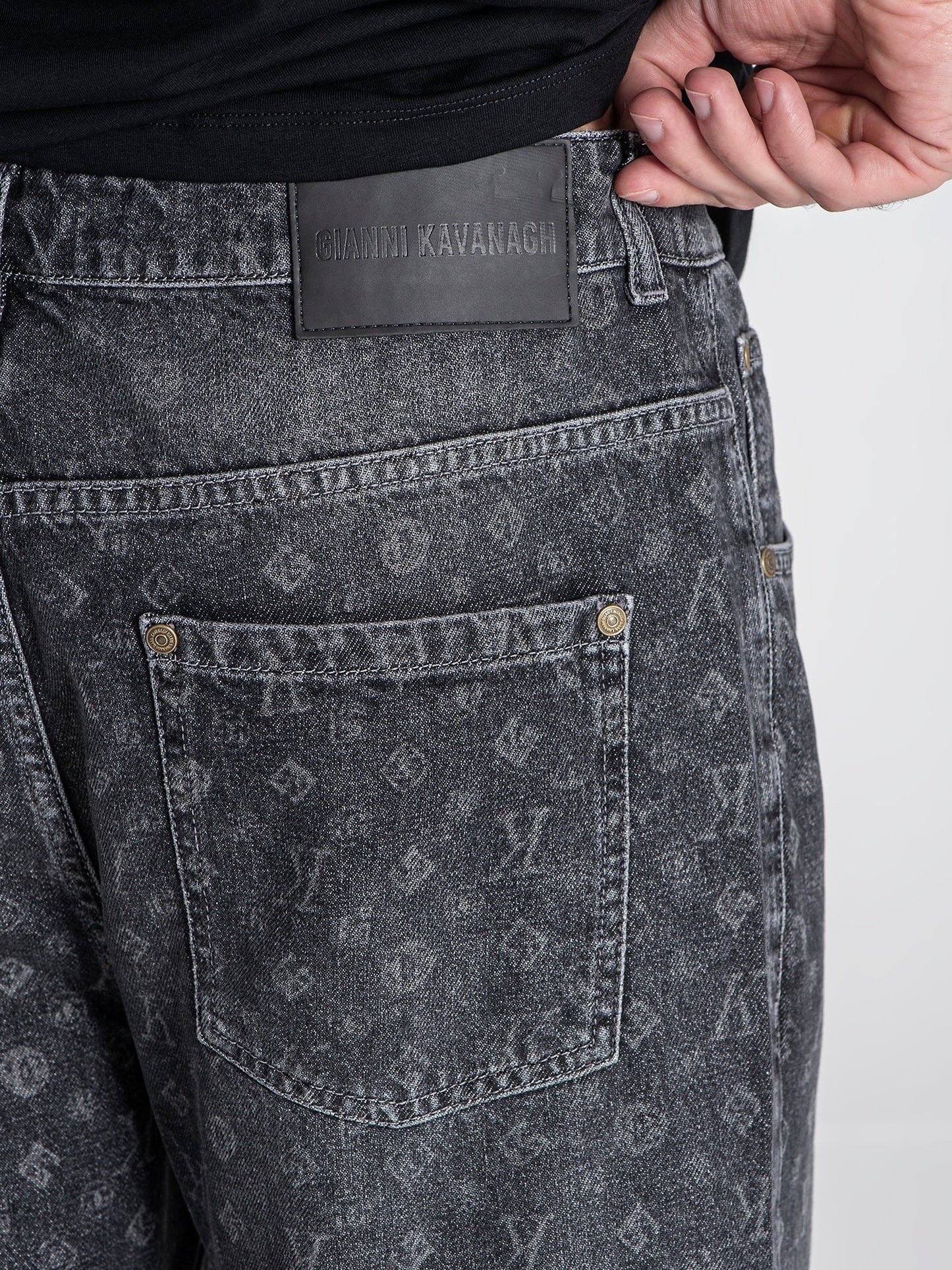 Calças Ganga Cinza Gianni Kavanagh FW25