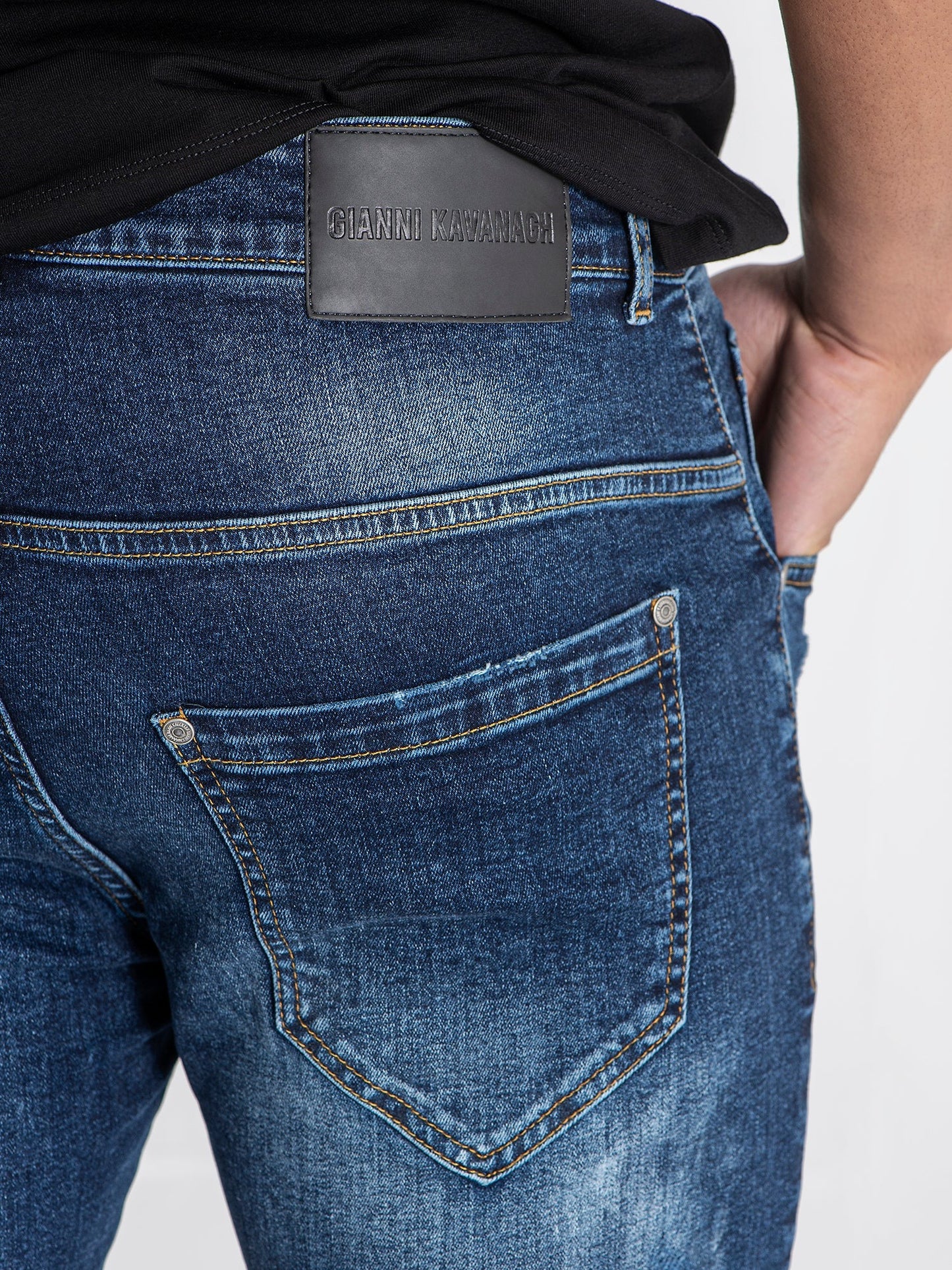 Calças Ganga Azul Gianni Kavanagh FW25