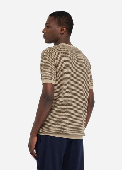 T-shirt de Malha Bege e Castanha Liu Jo LIU JO