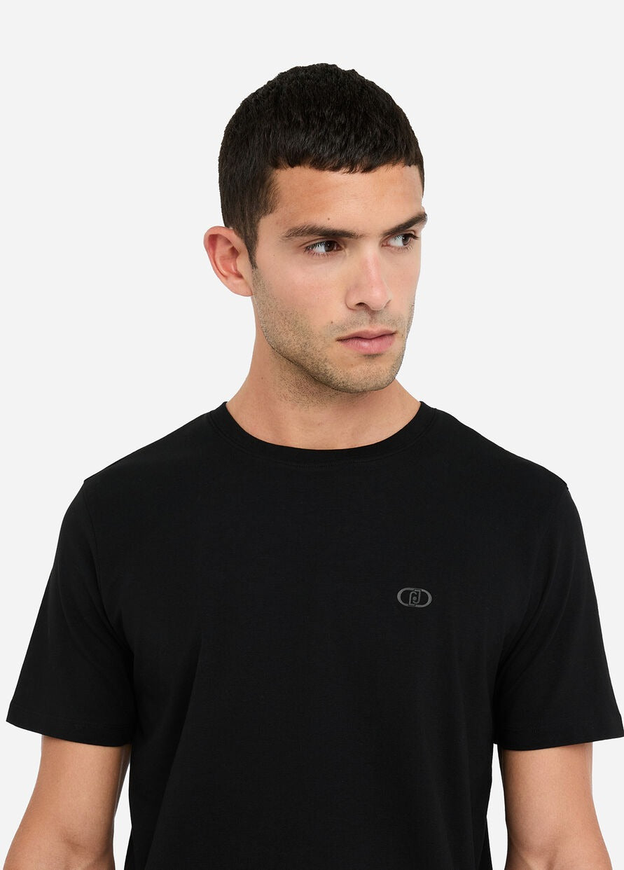 T-Shirt Preta Liu Jo SS26