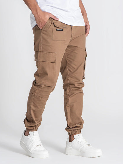 Calças Cargo Camel Gianni Kavanagh FW25 Gianni Kavanagh