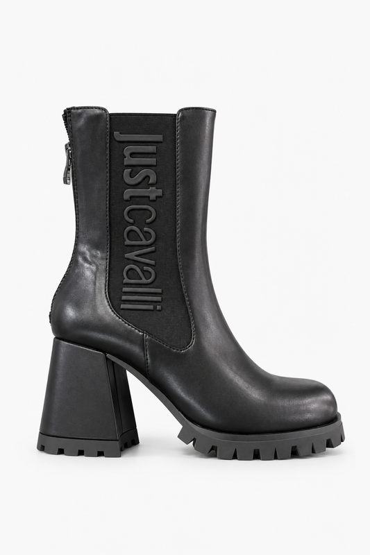 Botins de Salto Alto Just Cavalli Pretas Just Cavalli W