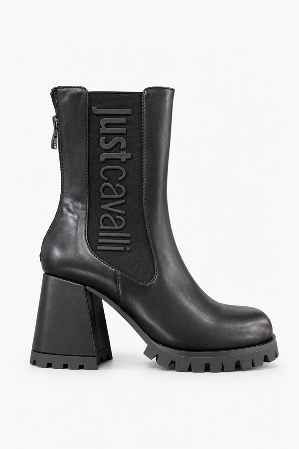 Botins de Salto Alto Just Cavalli Pretas