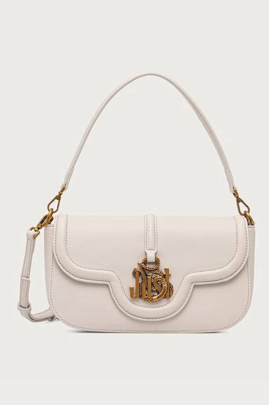 Mala Baguete Just Cavalli Creme Just Cavalli W