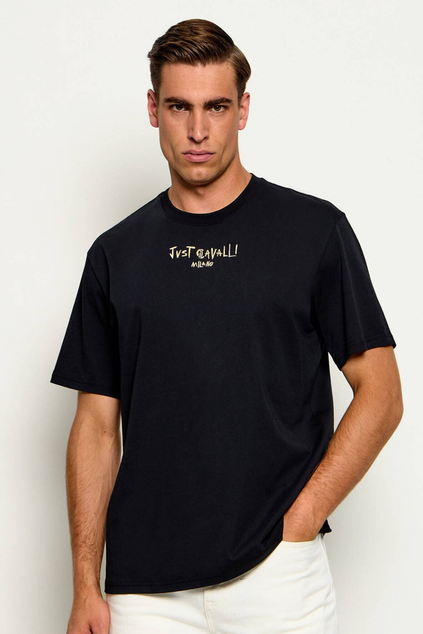 T-shirt Just Cavalli Preta
