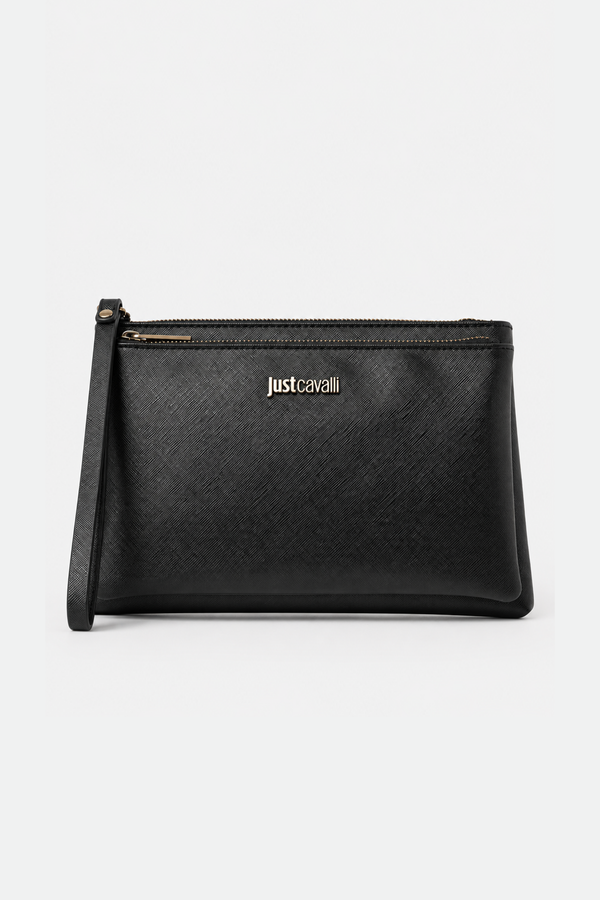 Bolsa de Pele Just Cavalli Preta