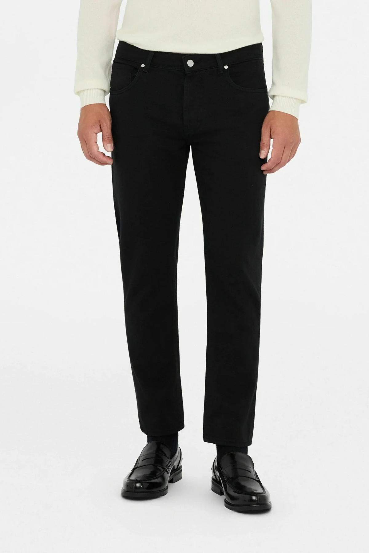Calça de Ganga Preta Slim Fit LIU JO