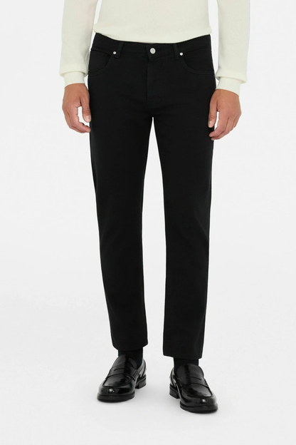 Calça de Ganga Preta Slim Fit LIU JO