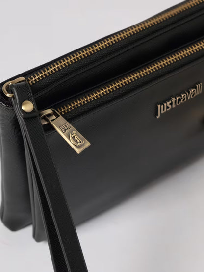 Bolsa de Pele Just Cavalli Preta Just Cavalli