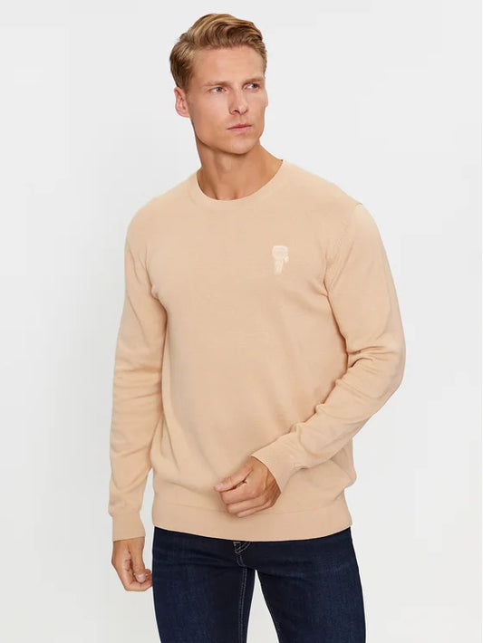 KARL LAGERFELD Sweater 655029 534301 Beige Regular Fit