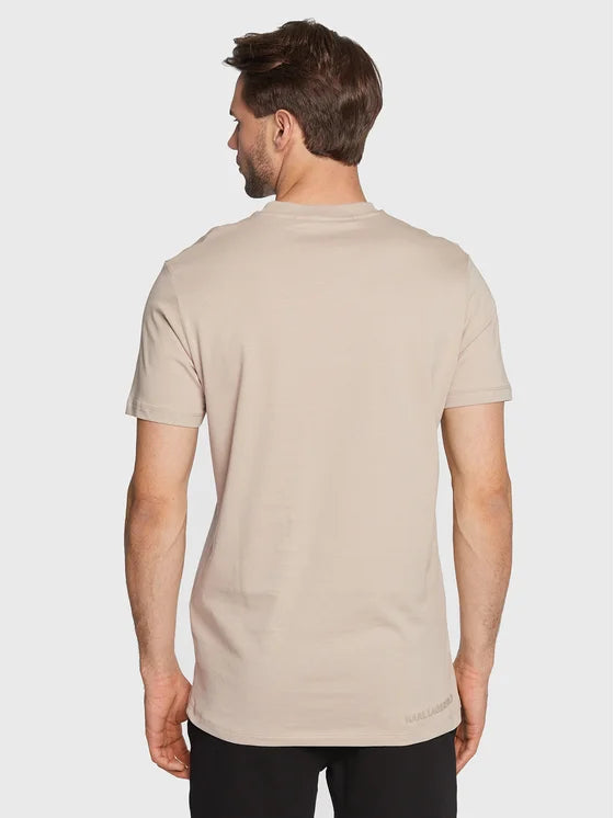 KARL LAGERFELD T-Shirt 755042 524225 Beige Regular Fit