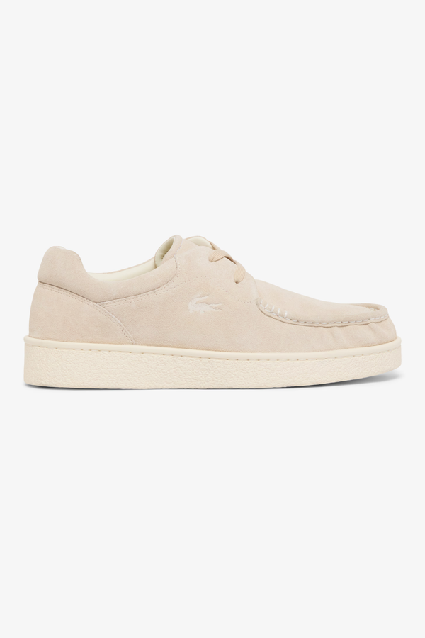 Sapatos em Camurça Lacoste Beges