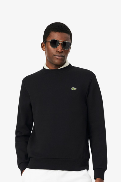 Sweatshirt Básica Lacoste Preta Lacoste