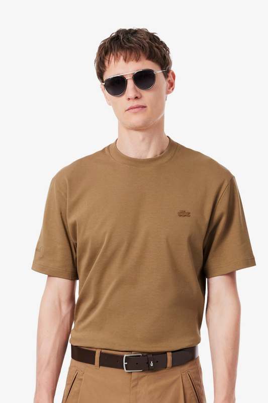 T-shirt Lacoste Castanha Lacoste