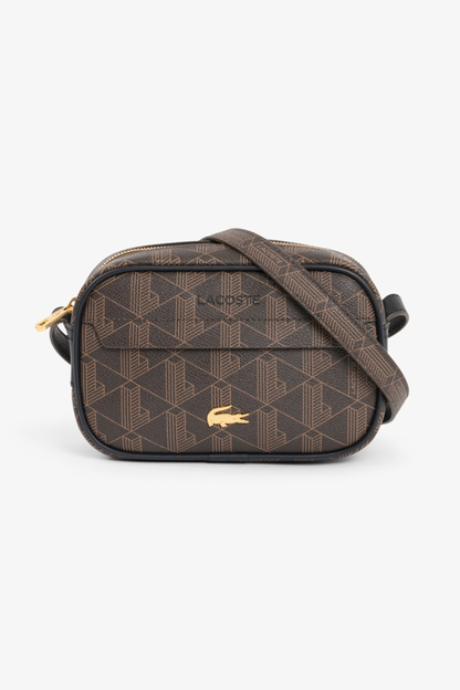Mala a Tiracolo Lacoste Castanha Lacoste