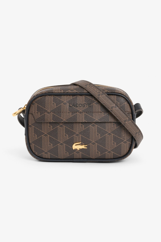 Mala a Tiracolo Lacoste Castanha Lacoste