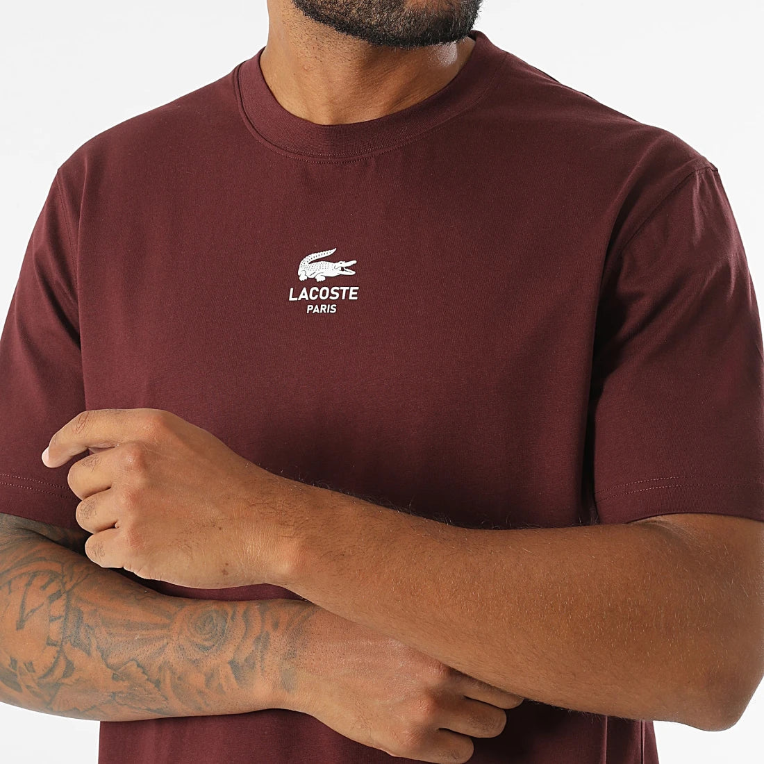 T-shirt Lacoste Bordô TH2739 FW24