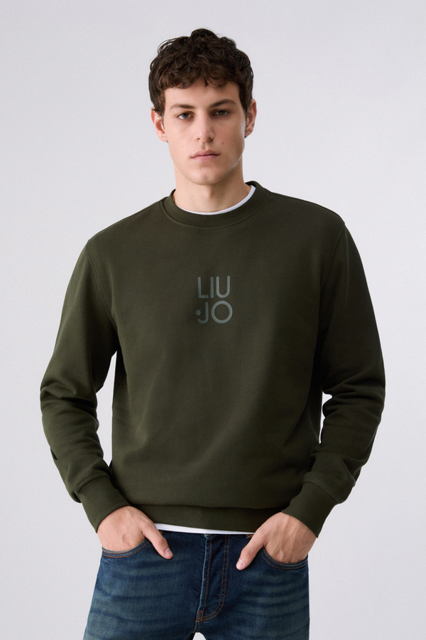 Sweatshirt Básica Liu Jo Verde