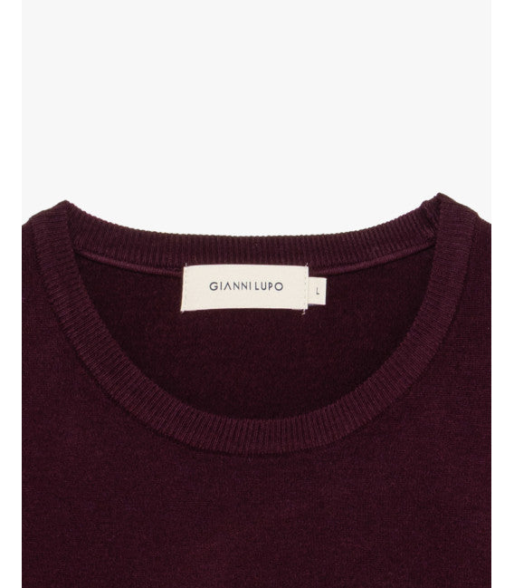 Camisola de Malha Bordô Gianni Lupo FW25