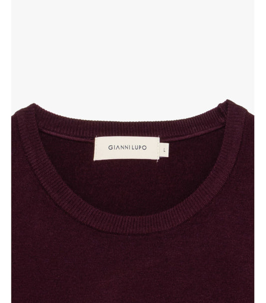 Camisola de Malha Bordô Gianni Lupo FW25