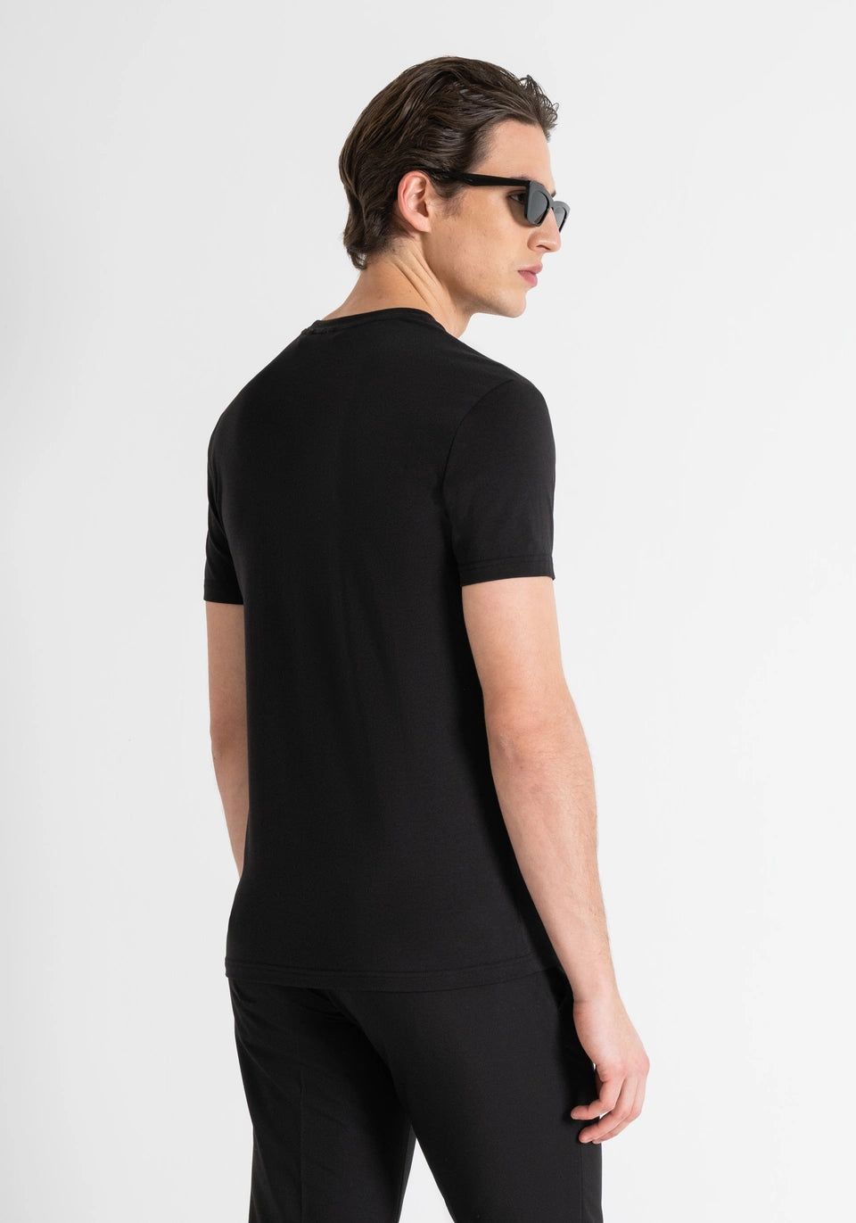 T-shirt Antony Morato Preta MMKS02324-FA120031-9000 FW24