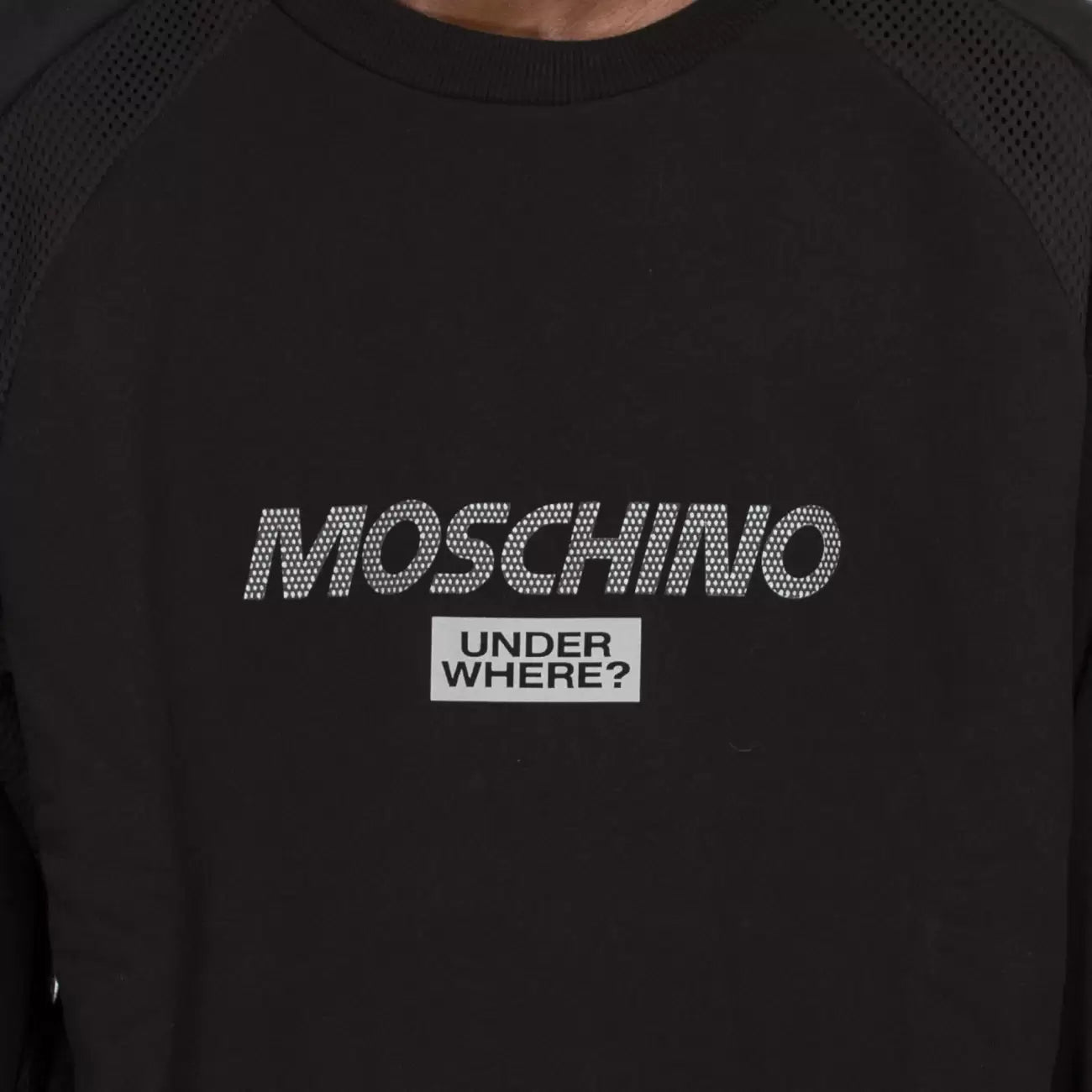 Sweat Preta Moschino A1708 SS25