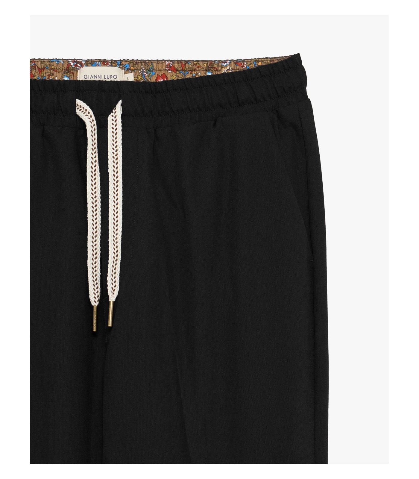 Calça Tecido Preta Gianni Lupo SS26