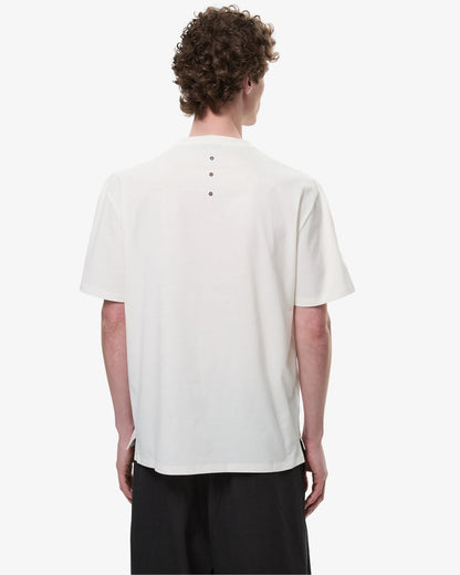 T-shirt Branca com Logo Premiata
