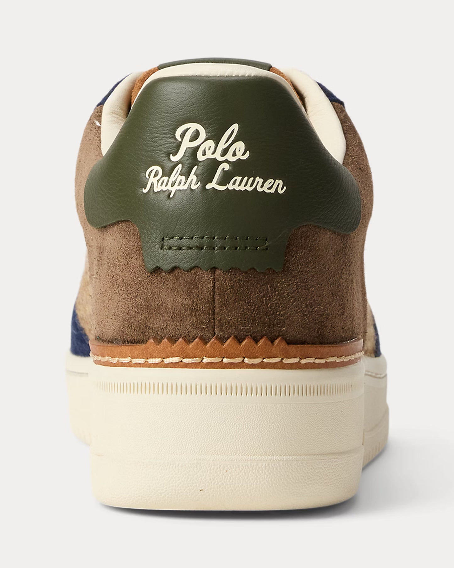 Sapatilhas Castanhas e Azuis Camurça Ralp Lauren FW25