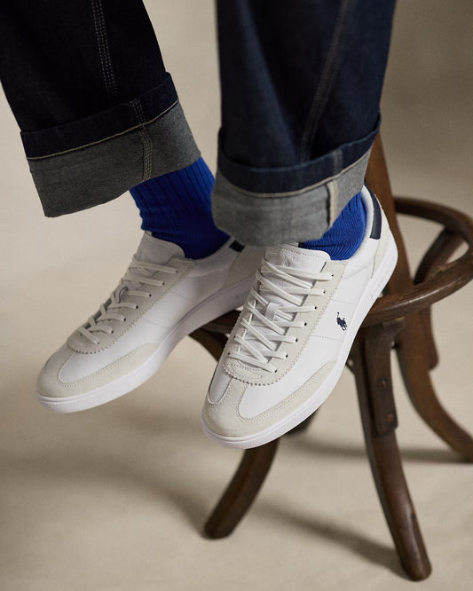 Sapatilhas Brancas Ralph Lauren SS26