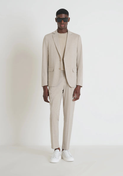 Fato Linho Bege Antony Morato SS25 Antony Morato