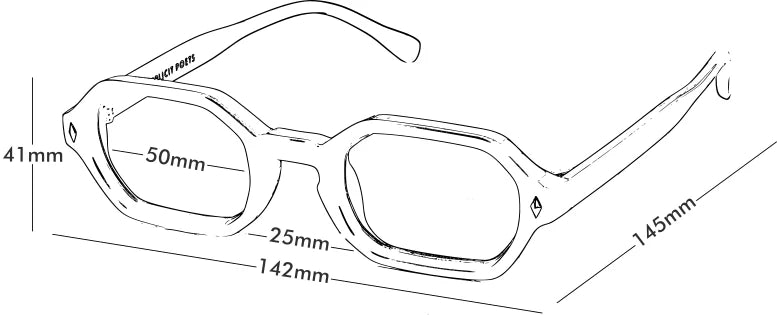 Óculos de Sol Steph Black - Gradient Green SS-25