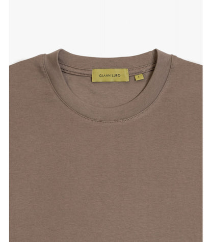 T-shirt Castanha Gianni Lupo FW25 Gianni Lupo