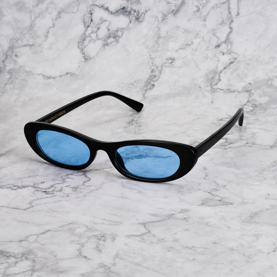 Óculos de Sol Tina Black - Blue SS26