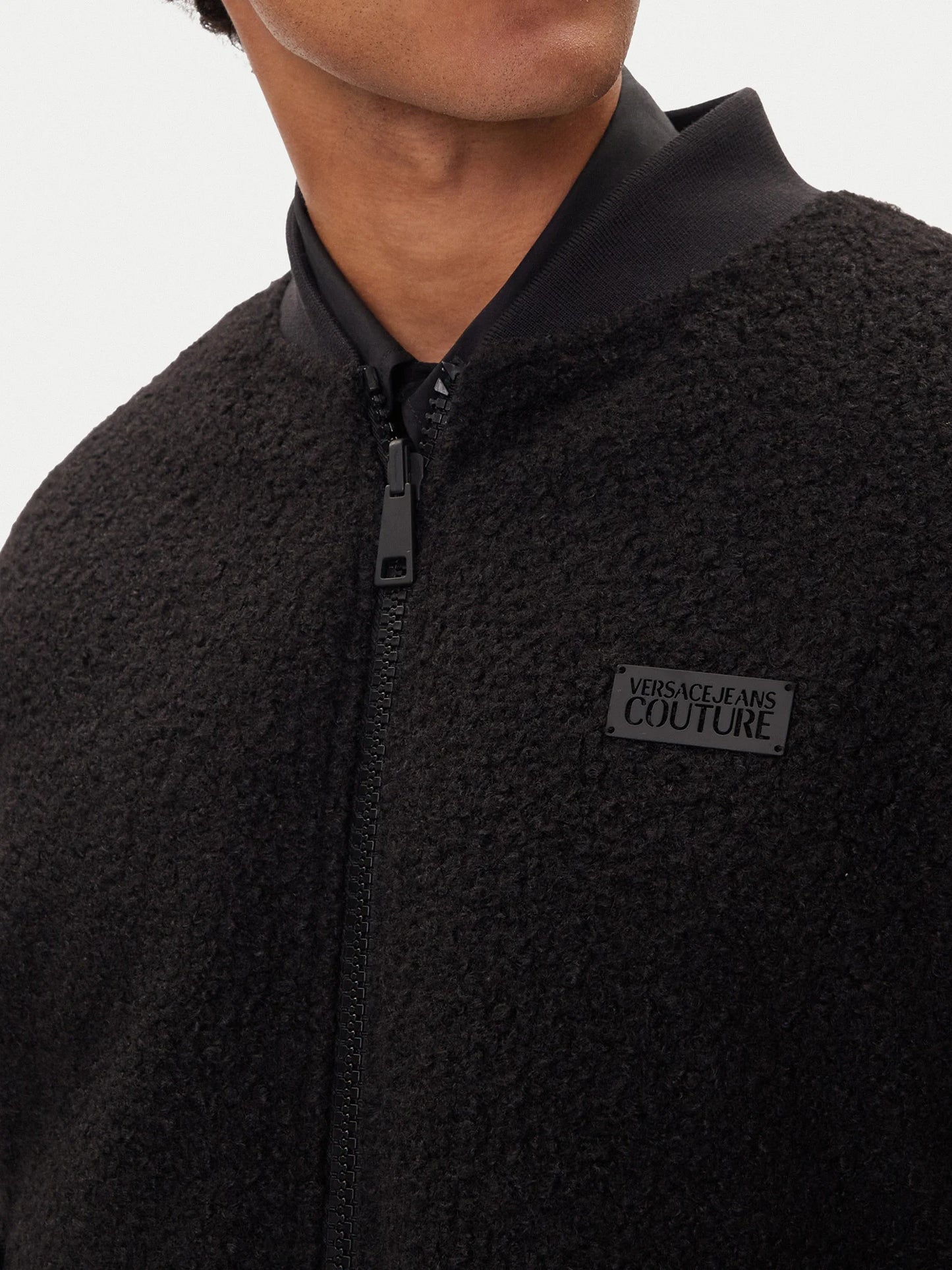 Casaco Bomber Reversível Preto Versace Jeans Couture FW25