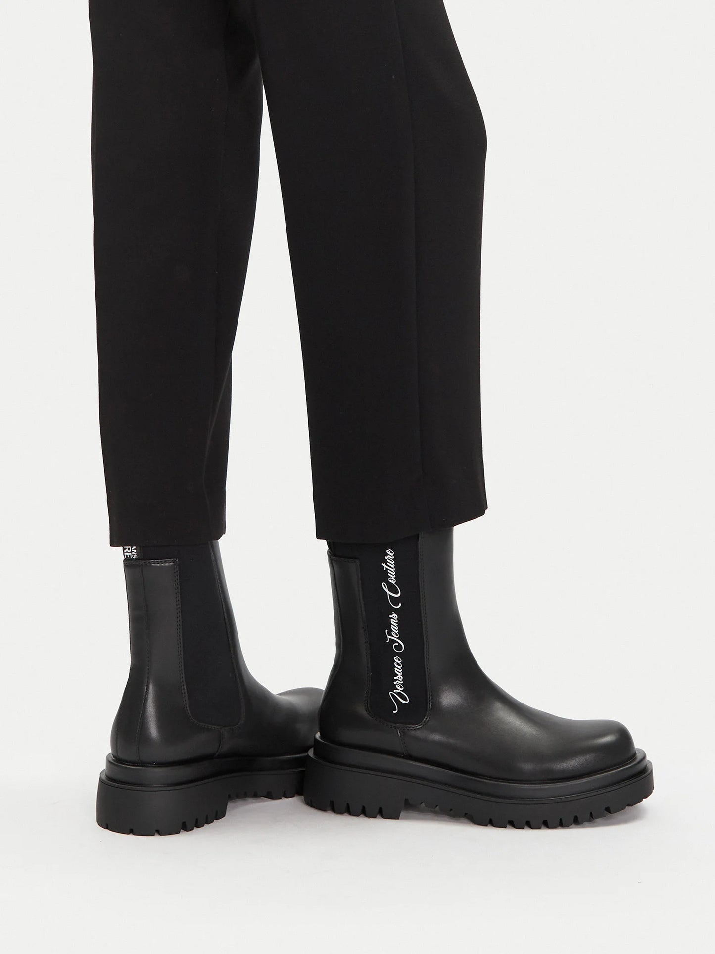 Botas Pretas Versace Jeans Couture FW25