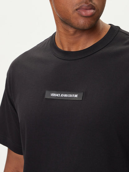 T-shirt Preta Versace Jeans Couture Versace Jeans Couture