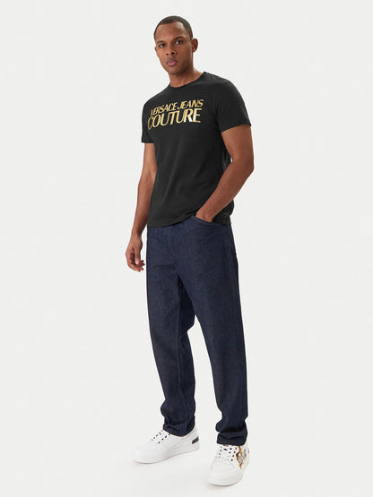 T-shirt Preta Versace Jeans Couture