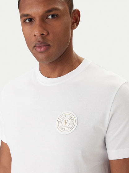 T-shirt Branca Versace Jeans Couture