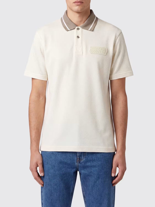 Polo Bege Versace Jeans Couture SS26