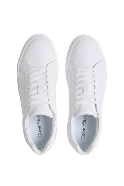 Sapatilhas com Relevo Calvin Klein Brancas Calvin Klein