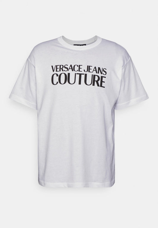 T-shirt Azul Versace Jeans Couture 73GAHT06 – Ovelha Negra Premium