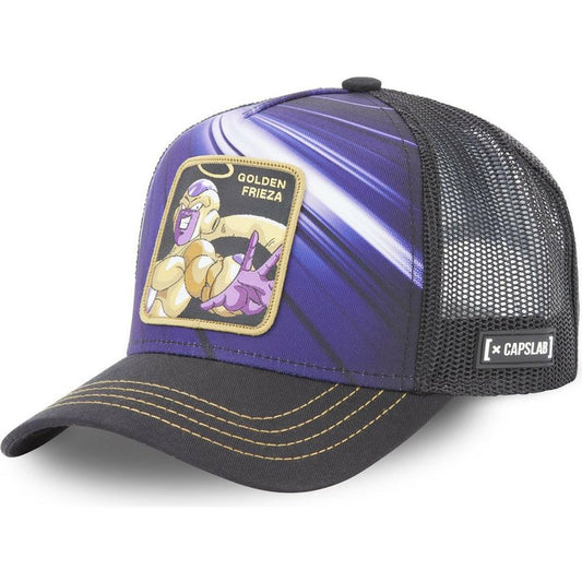 Capslab Gorra trucker Golden Frieza DBS2 GLD2 Dragon Ball negra