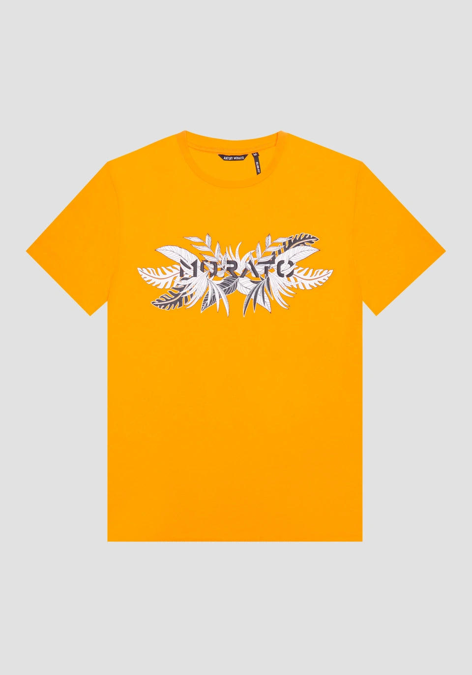 Antony Morato Camiseta Slim Fit De Suave Algodón Con Logo Y Estampado Floral
